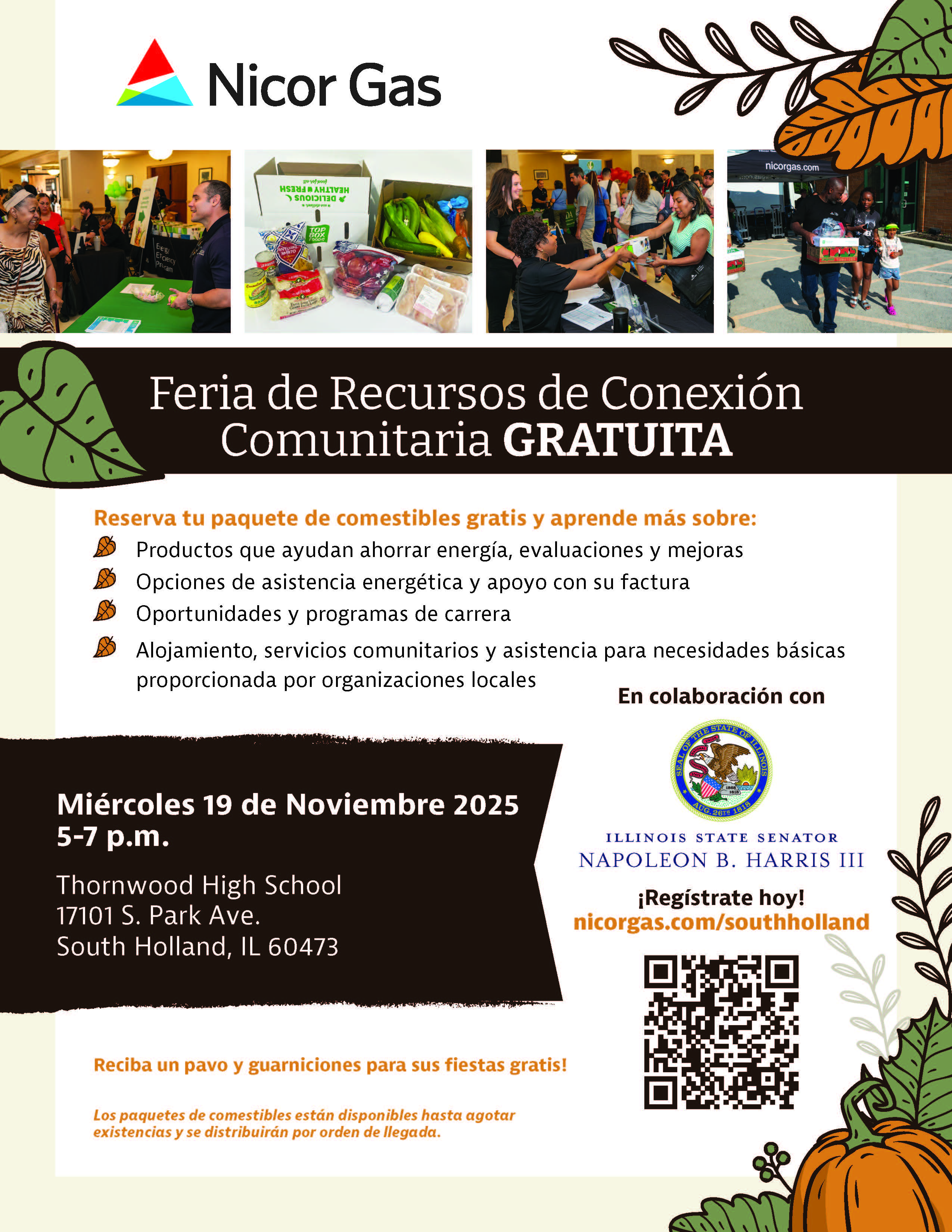 CCRF Flyer Spanish South Holland Senator Logo 1